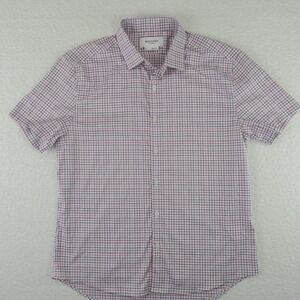 Ministry Of Supply Short Sleeve Button Up Shirt Mens Medium